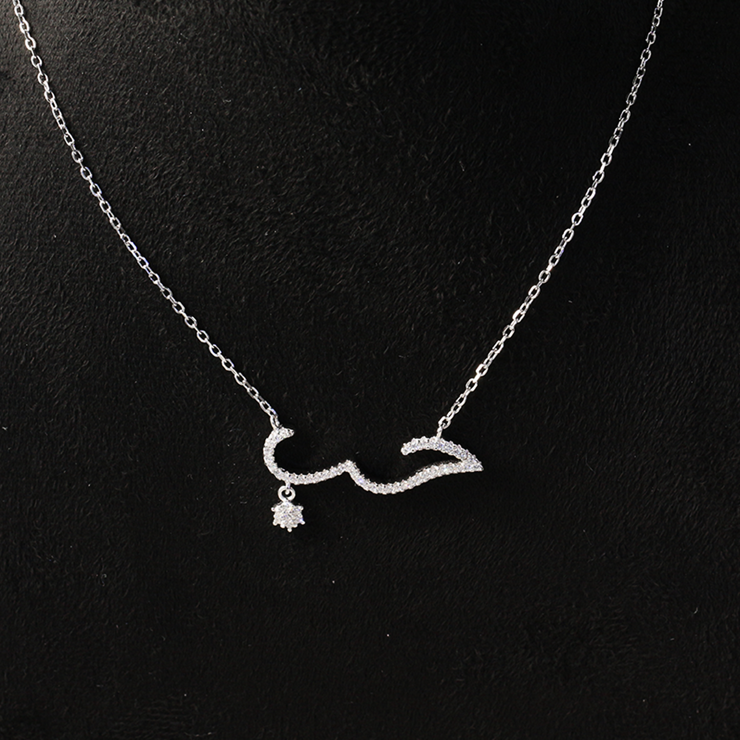 925 Sterling Silver Allah Name Pendant Necklace | Islamic Faith Jewelry | Unisex Muslim Religious Gift