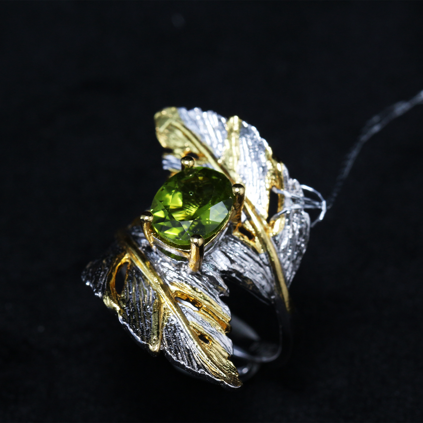 One-of-a-Kind Peridot Ring for Women