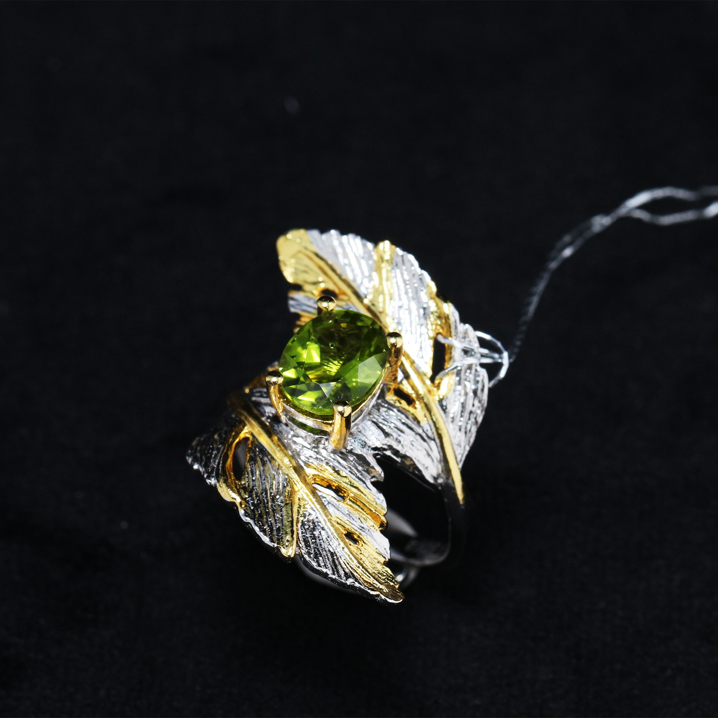 One-of-a-Kind Peridot Ring for Women