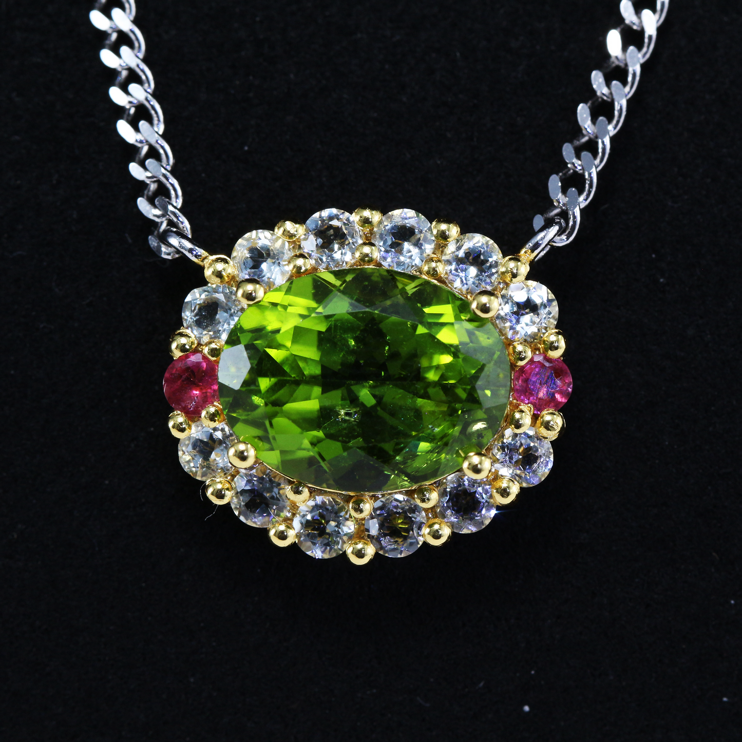 One-of-a-Kind Yellow-Green Peridot Pendant / Ring