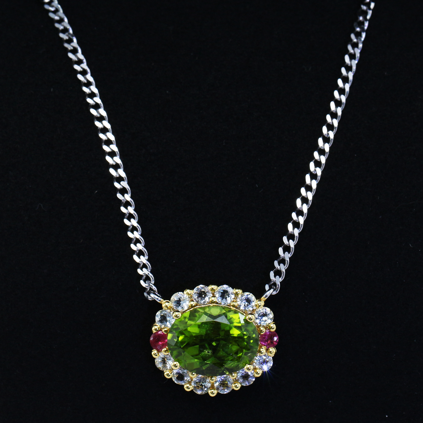 One-of-a-Kind Yellow-Green Peridot Pendant / Ring