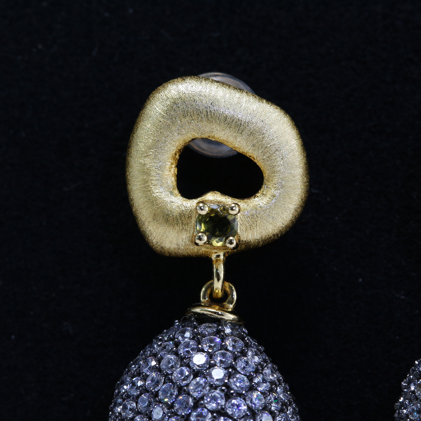 One-of-a-Kind Tourmaline & Zircon Earrings | S925 Sterling Silver