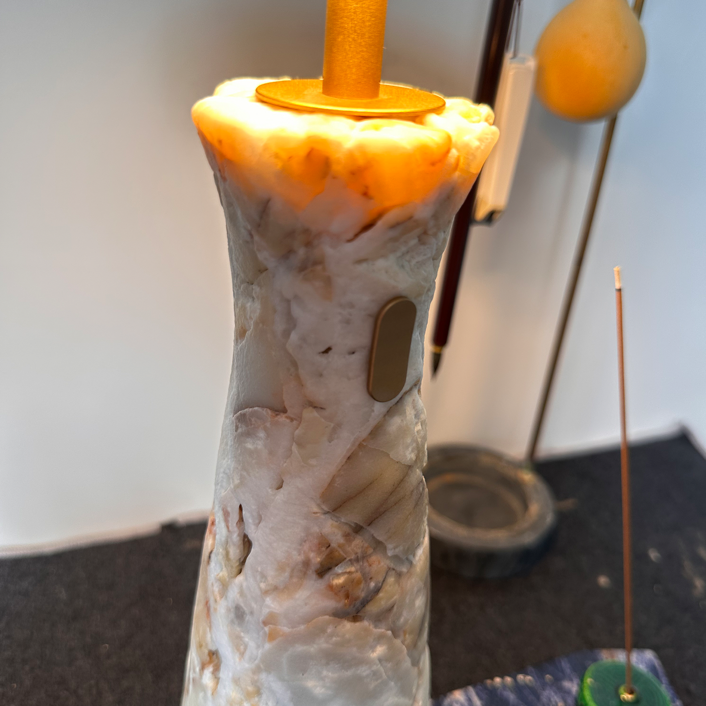 Natural Stone Table Lamp