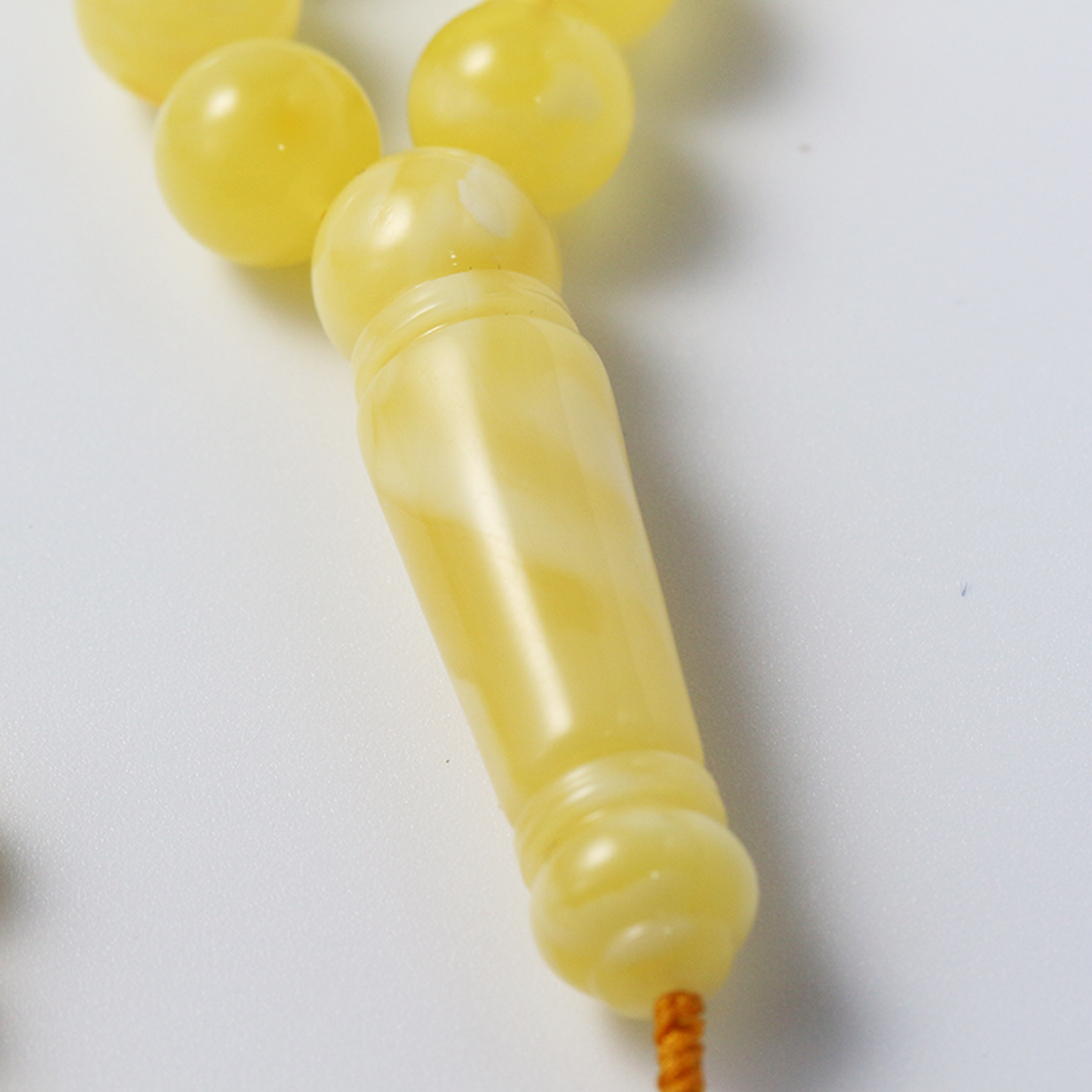 Natural Beeswax Prayer Beads | Handcrafted | A Precious Gift for Inner Peace