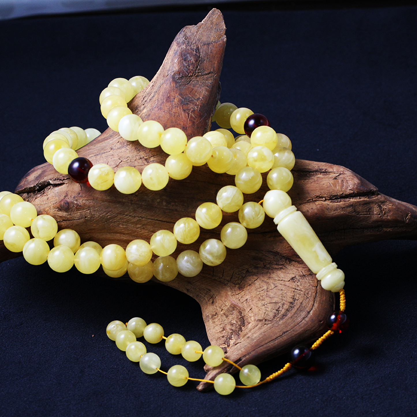 Natural Beeswax Prayer Beads | Handcrafted | A Precious Gift for Inner Peace