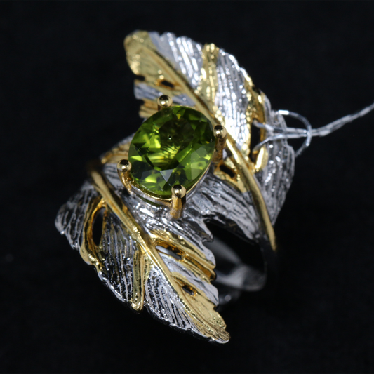 One-of-a-Kind Peridot Ring for Women