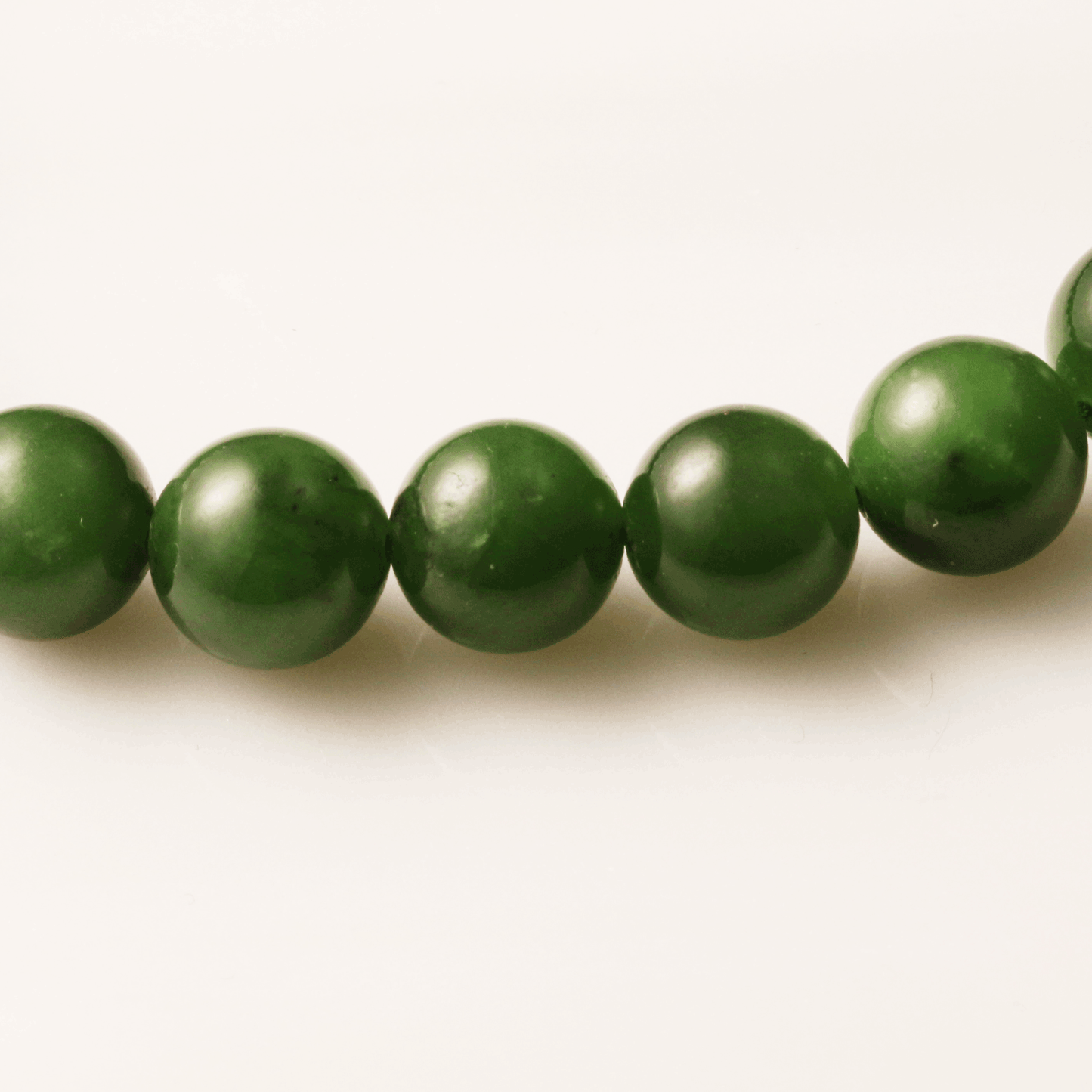 Green Harmony Hetian Jade Tasbih – Classic Jade with Golden Grace
